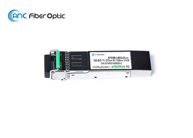 SMF 10KM van de Vezel de Optische Ethernet van LC DDM Zendontvanger 25G SFP28 Bidi Tx1270/Rx1330